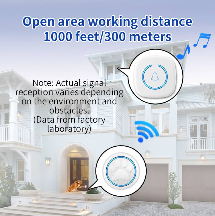 Belro electronic dog door bells with multiple buttons for easy pet communication and training.