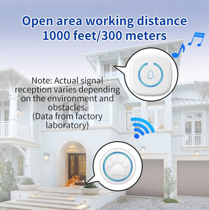 Belro electronic dog door bells with multiple buttons for easy pet communication and training.