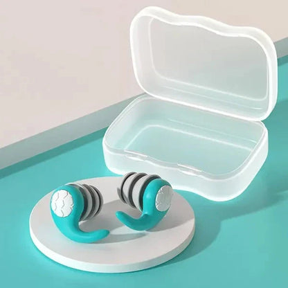 Belro noise-canceling silicone earplugs for sleeping, designed to block out sound and improve rest.