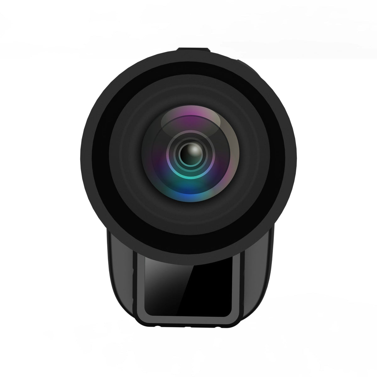Belro night vision monocular with lens and eyepiece, designed for electronics and camera use in low light conditions.