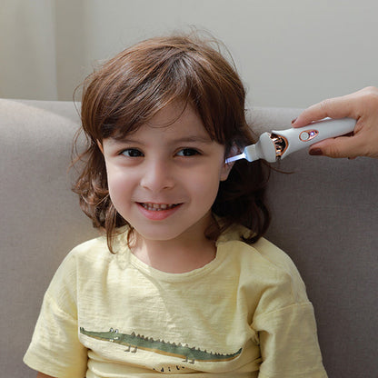 Belro 5-in-1 electric earwax remover device with multiple tips for safe ear cleaning in a health and beauty setting.