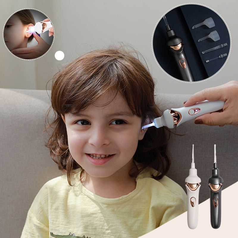Belro 5-in-1 Electric Earwax Remover with multiple tips for safe ear cleaning, in a sleek design for health and beauty use.