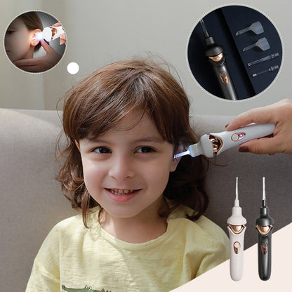Belro 5-in-1 Electric Earwax Remover with multiple tips for safe ear cleaning, in a sleek design for health and beauty use.