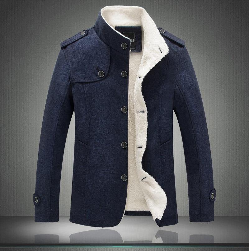 Belro classic wool trench coat hanging on a wooden hanger, showcasing its tailored fit and smooth fabric in a neutral color.