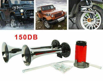Belro 150 DB trunk for cars and trucks, electronic audio equipment, showing the compact, durable design and connection ports.