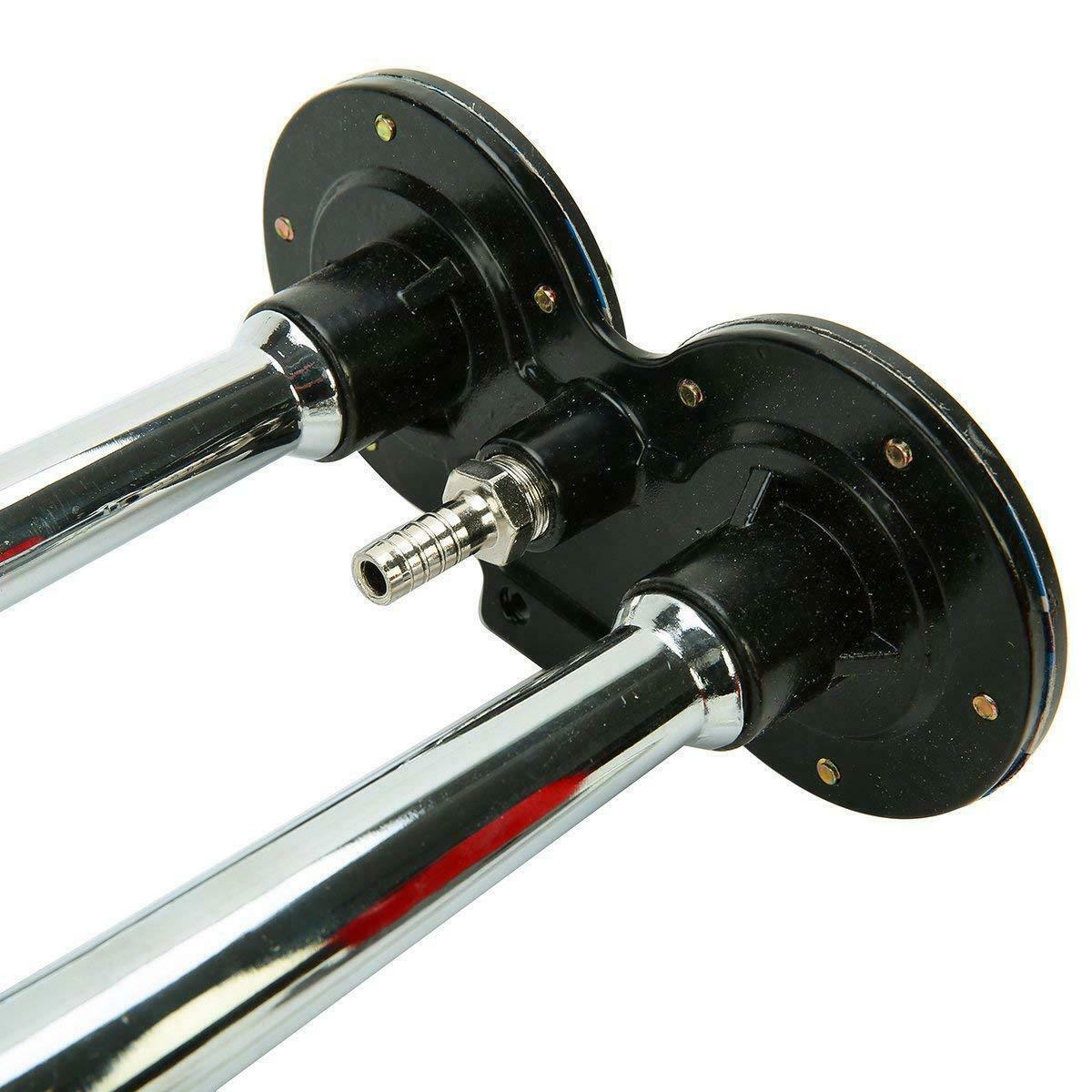 Belro 150 DB car and truck trunk electronic audio system mounted in vehicle trunk area.