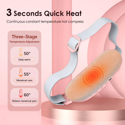 Belro electric heater cushion for period pain relief, showing a soft, portable heating pad designed for comfort and pain relief.