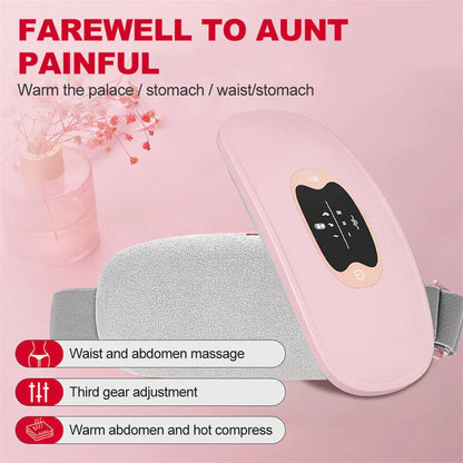 Belro electric heater cushion for period pain relief, soft fabric with heating elements designed for soothing comfort.