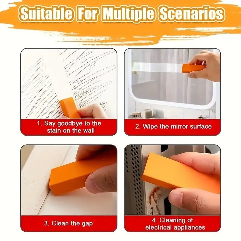 Belro Limescale Eraser Rust Remover cleaning tool for home and garden, shown with rust and limescale removal features.