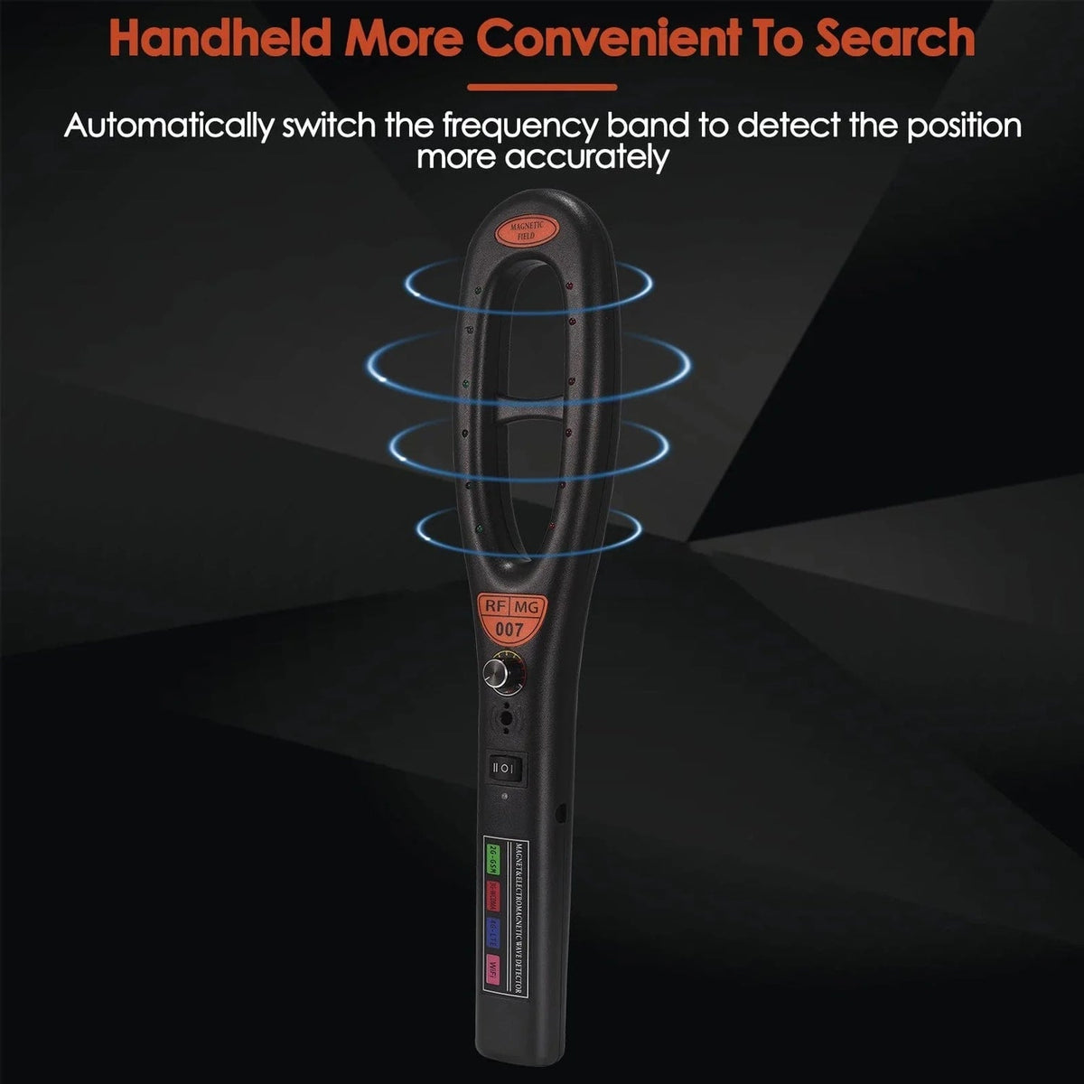 Belro GPS tracker detector device for locating GPS trackers and navigation devices, compact electronic gadget for security.