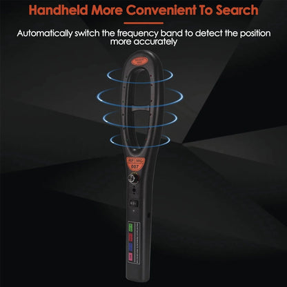 Belro GPS tracker detector device for locating GPS trackers and navigation devices, compact electronic gadget for security.