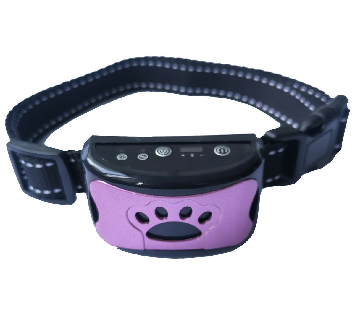 Belro animal-friendly anti-bark dog collar for training, featuring adjustable strap and humane correction system.