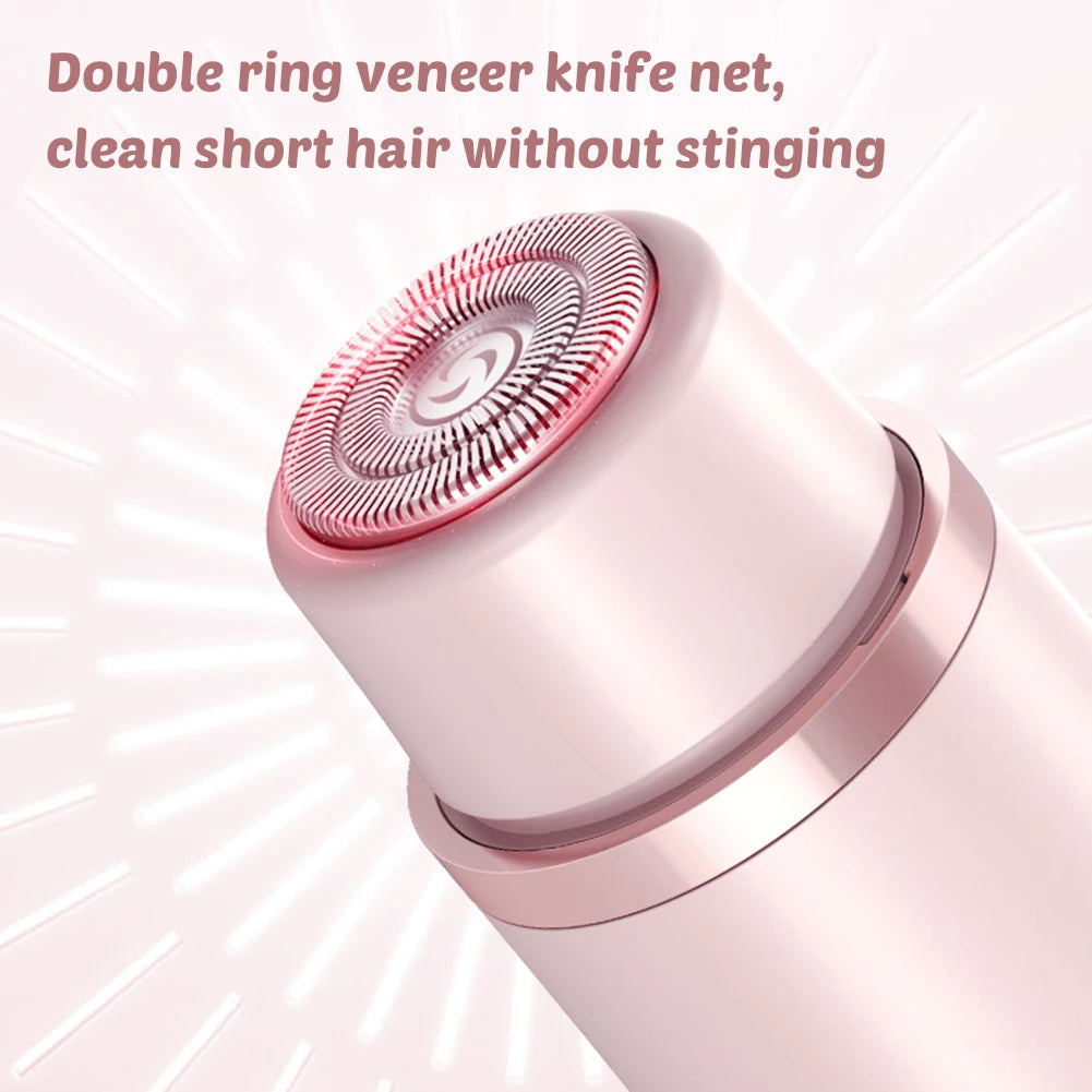 Belro gentle electric hair trimmer for women, personal care appliance with a sleek design and precision trimming head.