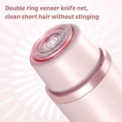 Belro gentle electric hair trimmer for women, personal care appliance with a sleek design and precision trimming head.