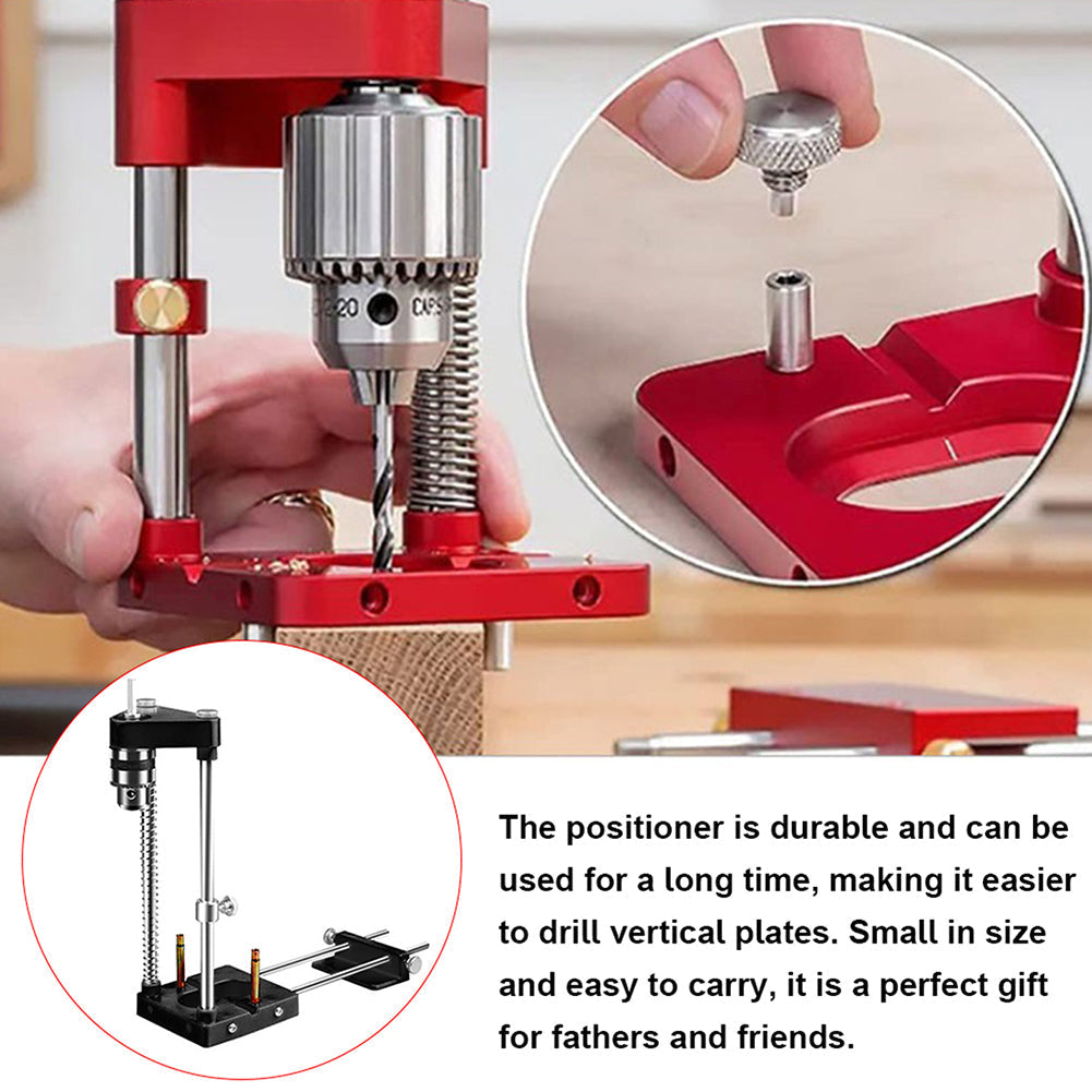 Belro Freely Adjustable Drilling Locator and Woodworking Template Guide Tool for precise drilling in hardware and hand tool projects.