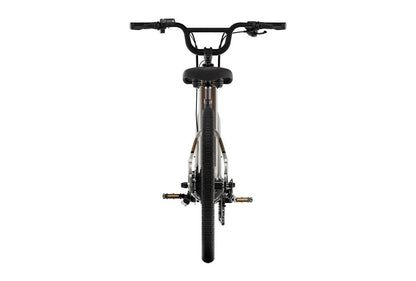 Casavibeo Aventon Pace 4 Step Through electric bike with sleek frame and comfortable riding position, shown from the front angle.
