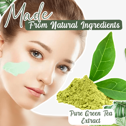 Belro Green Tea Clay Deep Cleanse Mask Stick for face, featuring a sleek green mask stick with natural clay and green tea extract.