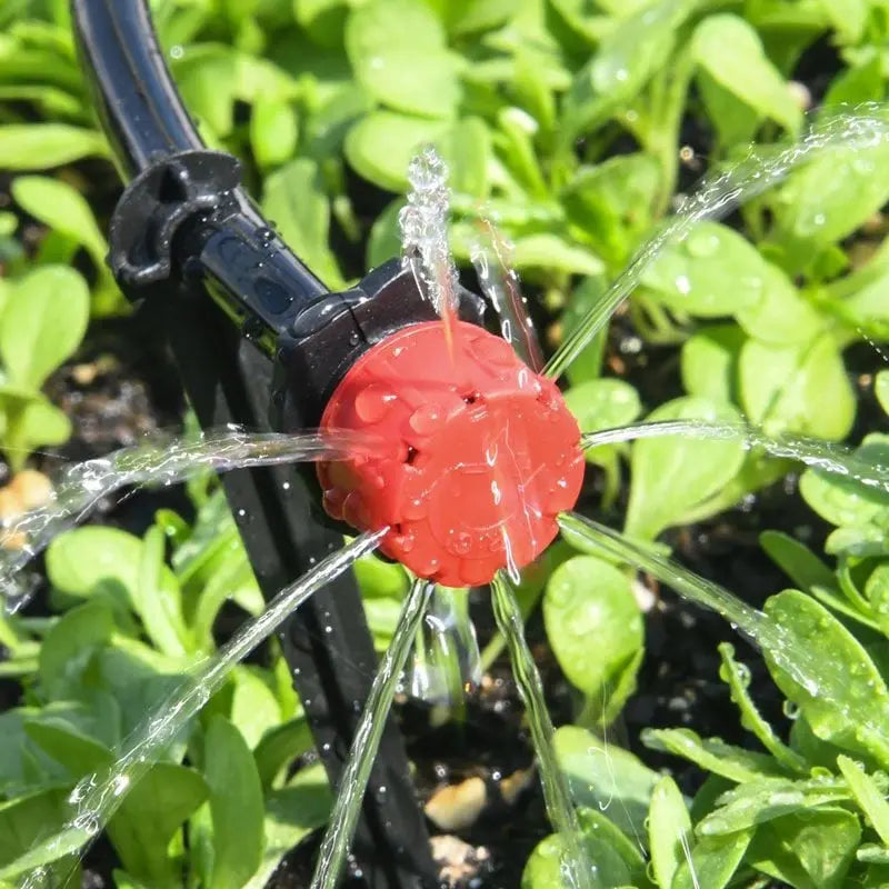 Mivoza drip irrigation drippers, adjustable and precise, for efficient plant watering in garden and outdoor irrigation systems.