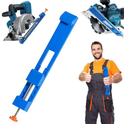 Mivoza precision cutting guide with non-slip base for accurate, straight cuts in woodworking and home improvement projects.