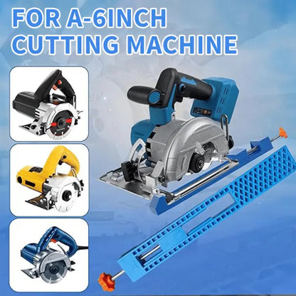 Mivoza precision cutting guide with non-slip base for straight, accurate cuts in woodworking or DIY projects.