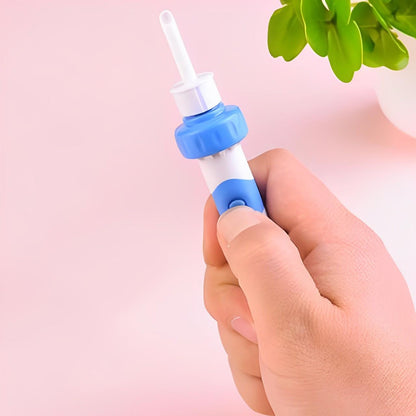 Belro ear cleaning vacuum device, health and beauty tool for safe ear hygiene with compact design and ergonomic features.