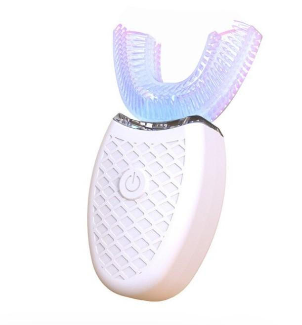 Belro U-Shaped Electric Ultrasonic Toothbrush with ergonomic handle and sleek design for effective oral cleaning.