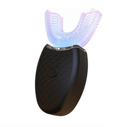 Belro U-Shaped Electric Ultrasonic Toothbrush displaying its sleek design and U-shaped brush head for effective oral cleaning