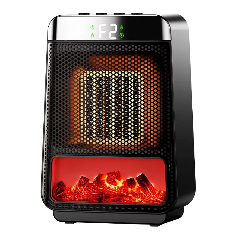Belro energy-efficient electric heater with fast heating, compact design, and digital controls for home heating.