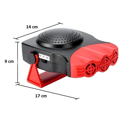 Belro automotive demisting and defrosting car heater showing controls and vents for quick windshield clearing.