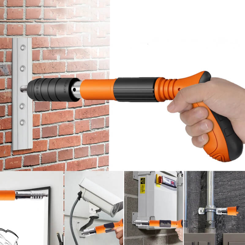 Belro nail gun for concrete, a durable tool in Tools & Hardware, with a sleek design and ergonomic handle for efficient fastening.