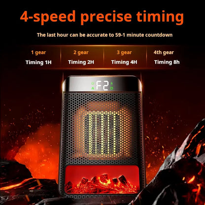 Belro energy-efficient electric heater with sleek design, digital controls, and vents for fast, efficient home heating.
