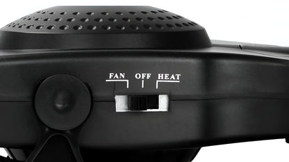 Belro automotive demisting and defrosting car heater showing vents and control panel for effective interior windshield fog removal.