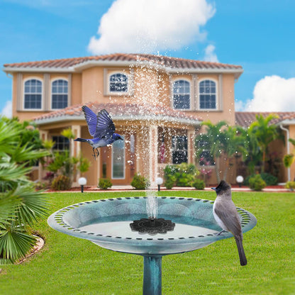 Flower-shaped water fountain for ponds and pools by Belro, featuring a decorative floral design and water spouting feature.
