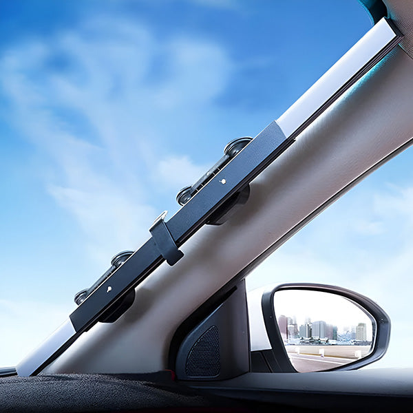 Belro car sunshade for front and side windows, designed to block sunlight and reduce glare in vehicle windows.