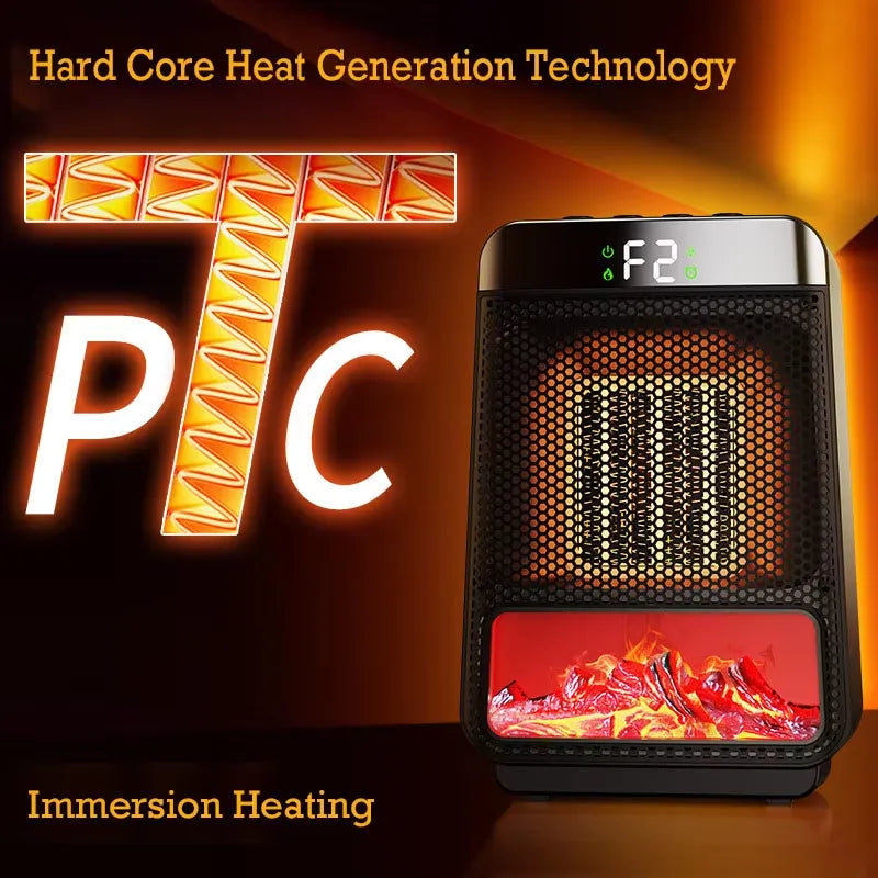 Belro energy-efficient electric heater with sleek design, fast heating, and compact size for home use