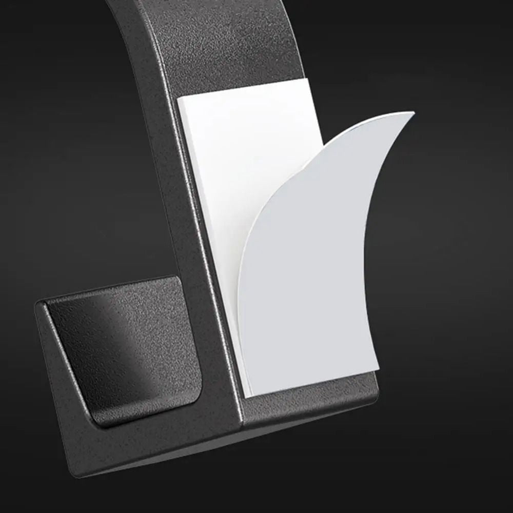 Set of five Belro self-adhesive wall hooks for coats, featuring durable design and easy installation for home organization.