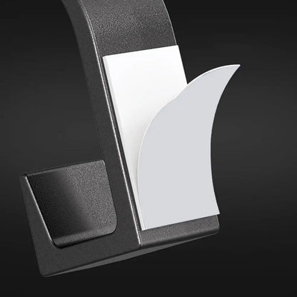 Set of five Belro self-adhesive wall hooks for coats, featuring durable design and easy installation for home organization.