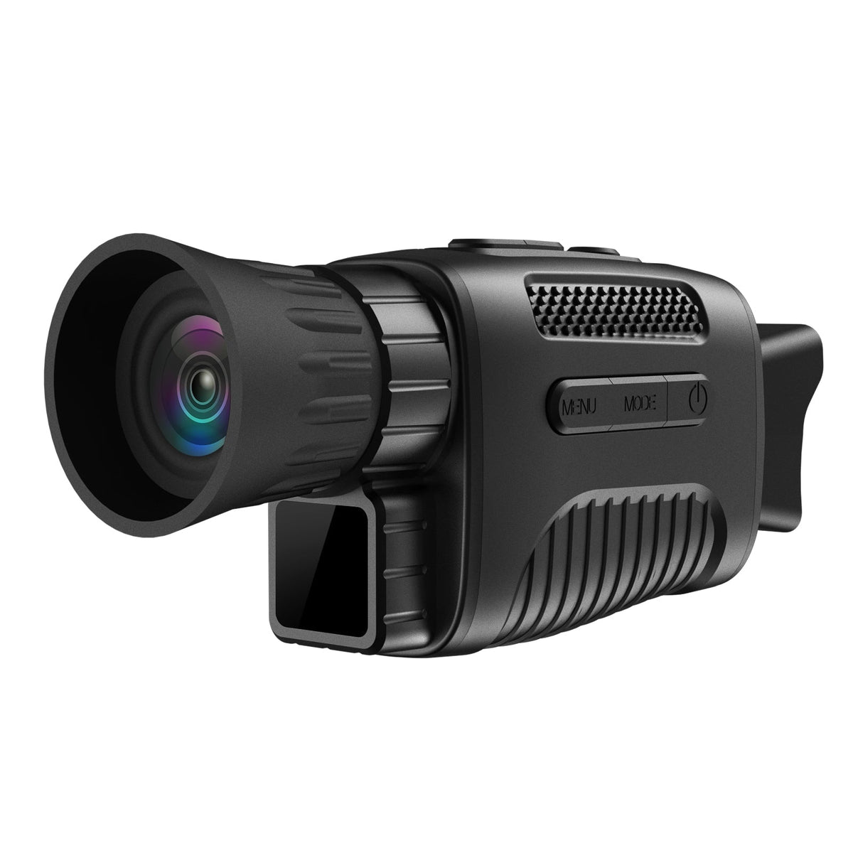 Belro night vision monocular with infrared lens, compact electronic camera for low-light outdoor surveillance and wildlife observation
