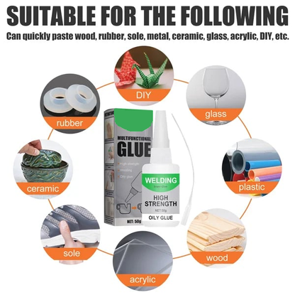 Sandsberg20250625 Extreme Super Glue by BowLift, a fast-bonding adhesive for all surfaces, shown in its packaging.
