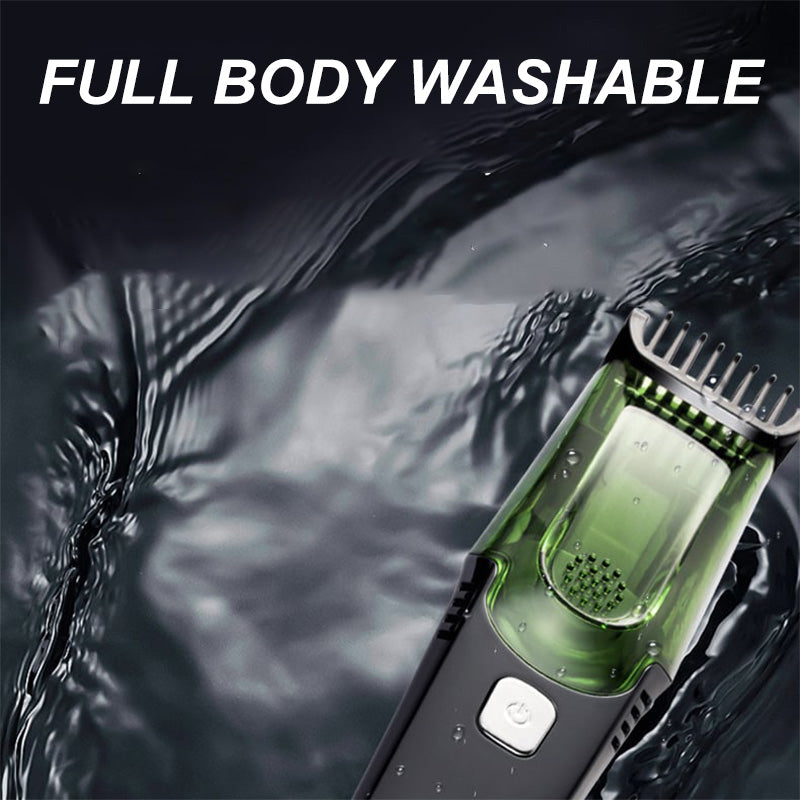 Belro waterproof vacuum beard trimmer accessory with adjustable blades and ergonomic design for precise grooming.
