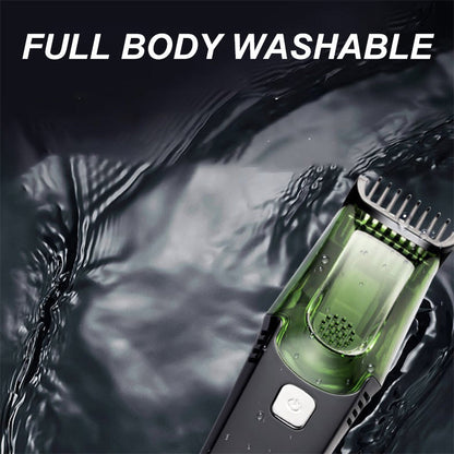 Belro waterproof vacuum beard trimmer accessory with adjustable blades and ergonomic design for precise grooming.