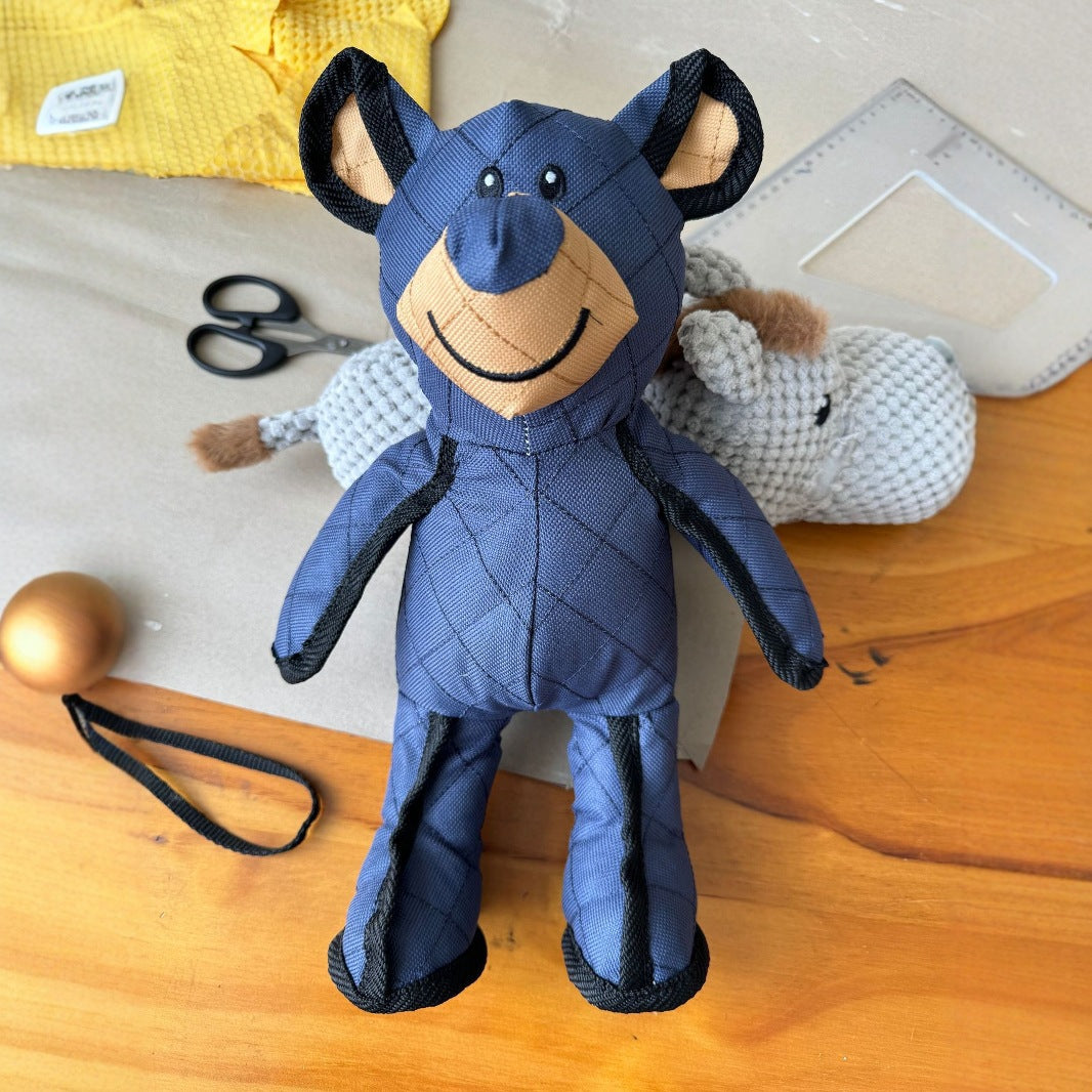 Belro durable plush dog bear men's clothing, soft and cozy plush fabric with detailed bear design for comfortable wear.