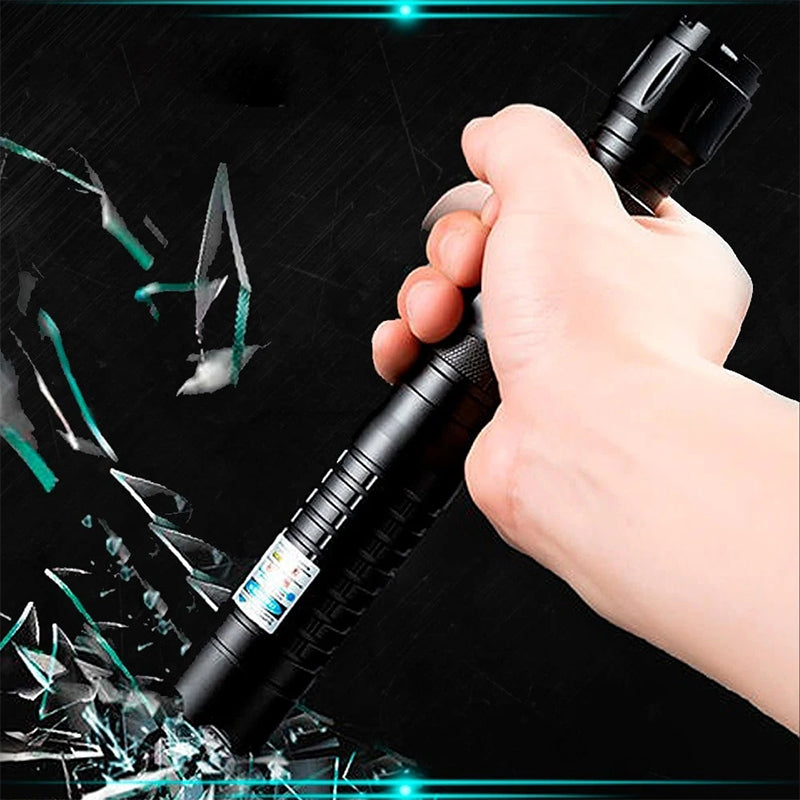 Belro laser pointer for office use, sleek black design with a focused beam, ideal for presentations and professional environments.