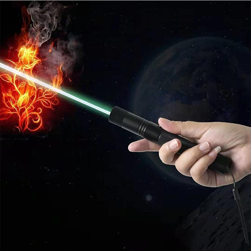 Belro laser pointer for office and stationery use, sleek black design with a compact, handheld appearance.