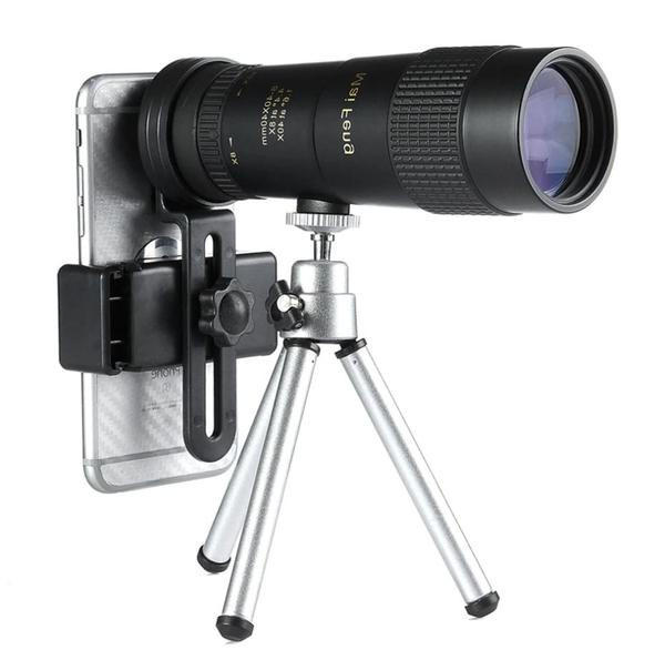 High-definition waterproof Belro monocular telescope with zoom lens for outdoor viewing and enhanced clarity.