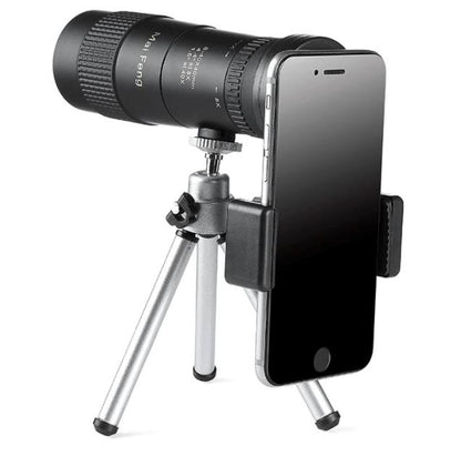 High-definition waterproof Belro monocular telescope for outdoor viewing, compact electronic camera accessory with zoom lens.