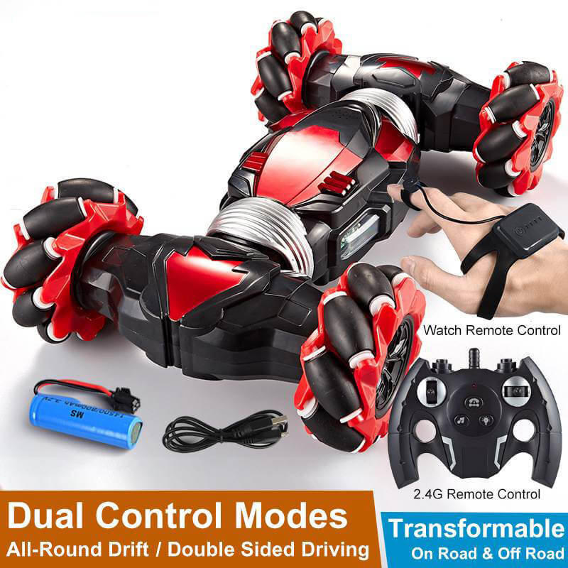 Belro remote control toy car on a track, showcasing its sleek design and vibrant colors, ideal for kids and hobbyists.