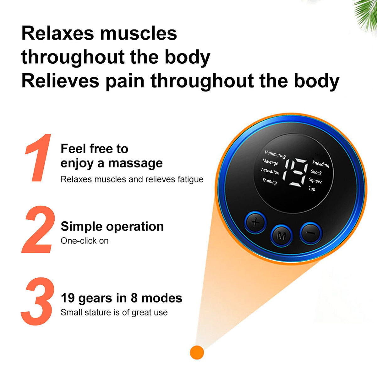 Belro electric EMS neck massager with adjustable straps and control panel for targeted relaxation and muscle relief.