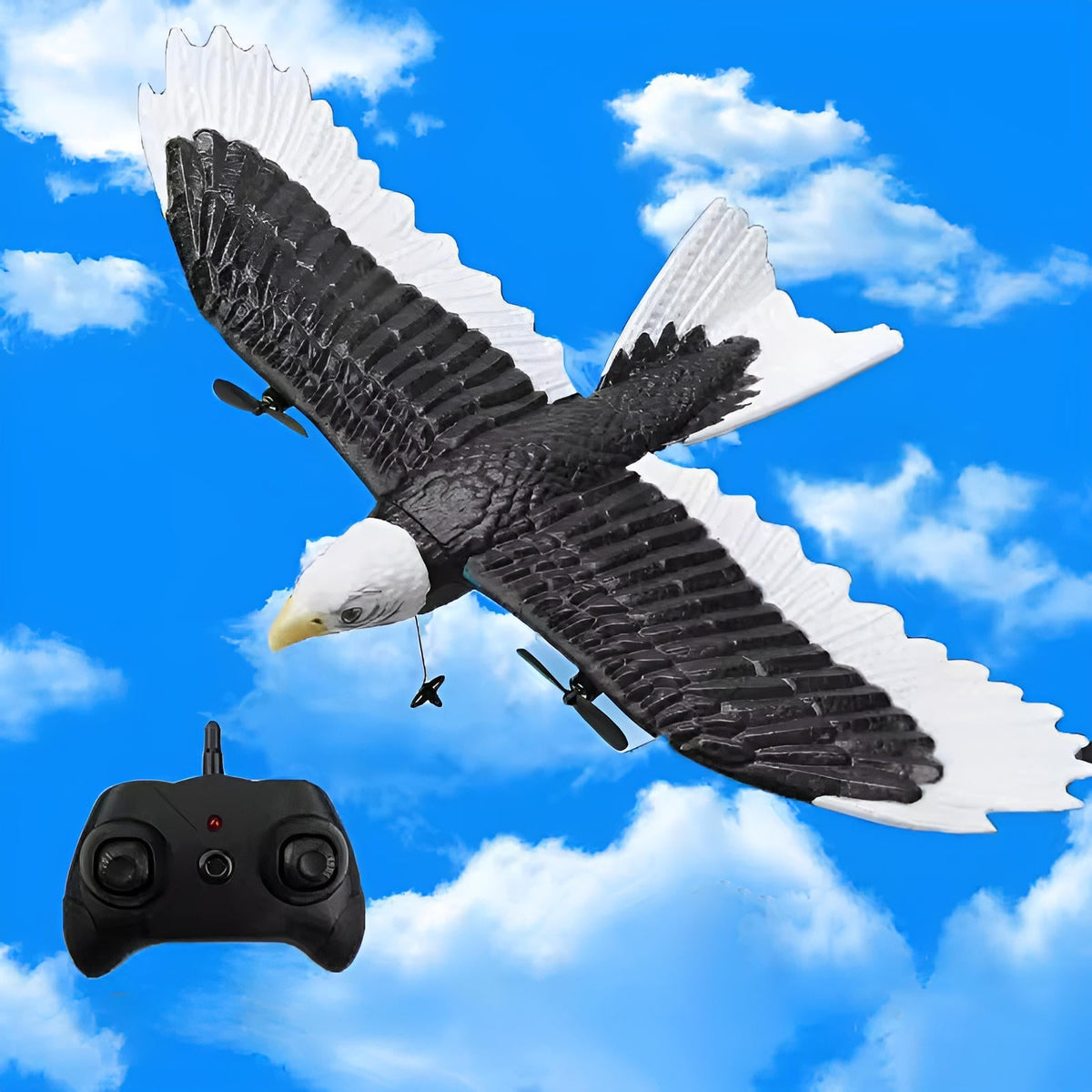 Belro remote control eagle toy with realistic bird features, designed for fun and imaginative play.