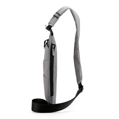 Belro anti-theft travel bag with secure zippers and sleek design, suitable for luggage and travel accessories.